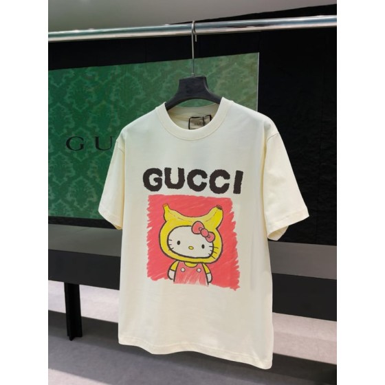 Gucci Early Spring Collection High-Weight Short-Sleeve